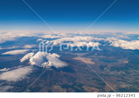 Aerial view of the beautiful Mt. Fuji Aerial view of the beautiful Mt. Fuji 96212345