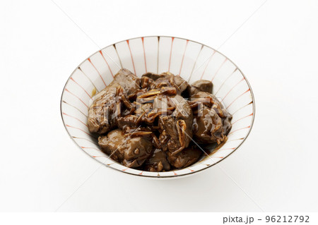 鶏レバーの甘辛煮 96212792