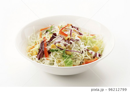 千切りキャベツとカラフル野菜のサラダ 96212799