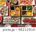 お節料理　お正月の家庭料理 96212910