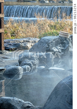 三朝温泉 露天風呂 三朝温泉 露天風呂 96213254
