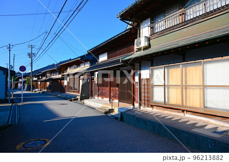 吉久町　古い町並み　日本遺産　高岡市 96213882