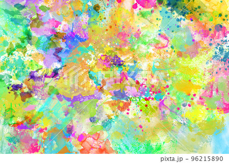 Rainbow liquid colors 96215890