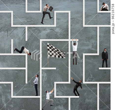 Business game of maze Business game of maze 96216758