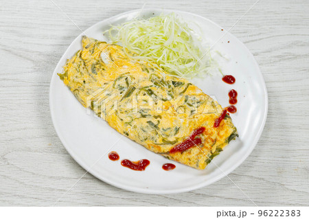 めかぶ入りオムレツ 96222383