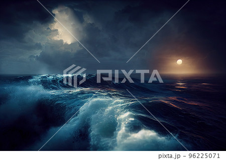 Greate Wave in ocean Greate Wave in ocean 96225071