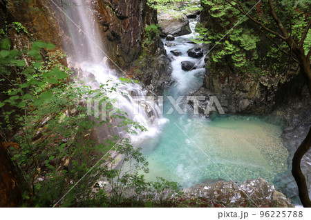 付知峡　岐阜県中津川 96225788