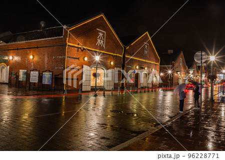【北海道・函館】雨の函館・赤レンガ倉庫 【北海道・函館】雨の函館・赤レンガ倉庫 96228771