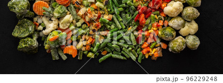 Frozen vegetable mix 96229248