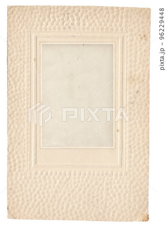 Old photo frame. Vintage paper. Retro card Old photo frame. Vintage paper. Retro card 96229448