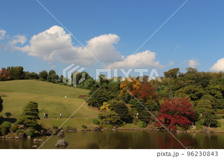 汎庵　万里庵　万博記念公園　日本庭園　紅葉　紅葉狩り　万博記念公園駅　茶室　和室　茶道　茶道部　 96230843