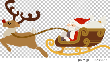 Santa and reindeer 01 96233633