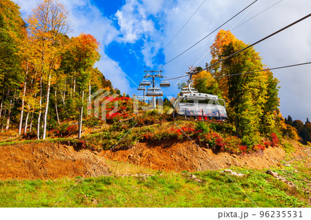 Cable car at Rosa Khutor, Sochi 96235531