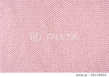 Bright pink knitwear wool fabric texture background. Abstract textile backdrop Bright pink knitwear wool fabric texture background. Abstract textile backdrop 96236666