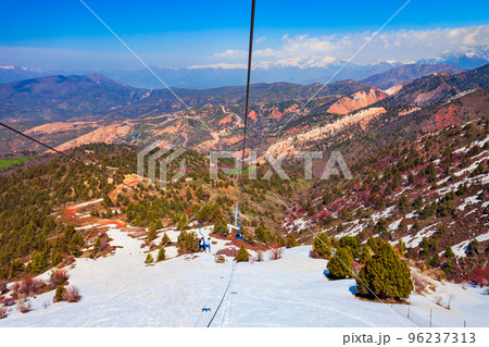 Cable Car to Beldersay Mountain, Uzbekistan 96237313