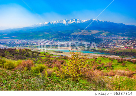 Charvak, Xojikent town in Chimgan, Uzbekistan 96237314