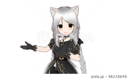こちらへどうぞ　ハーフアップ 96238649