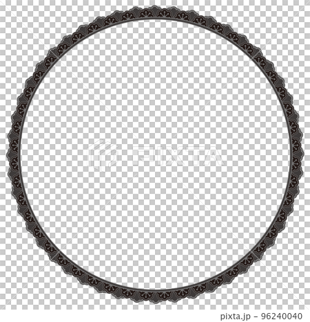 可愛いレースのシンプルフレーム/黒 可愛いレースのシンプルフレーム/黒 96240040