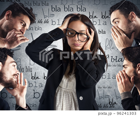 Woman from too much chatter 96241303