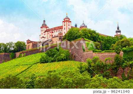 Marienberg Fortress in Wurzburg city, Germany 96241340