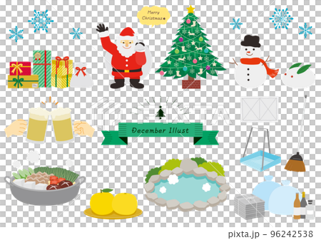 A set of illustrations related to December_1 96242538