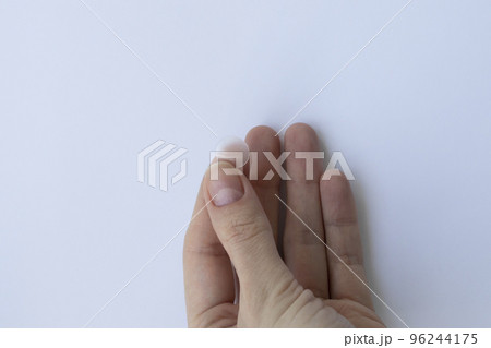 Acne patches on a white background 96244175