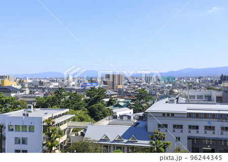 大阪府岸和田市 岸和田城からの眺め 東岸和田方面 大阪府岸和田市 岸和田城からの眺め 東岸和田方面 96244345
