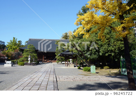 秋の広隆寺　上宮王院　京都市右京区太秦 96245722
