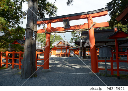 吉田神社 三の鳥居 京都市左京区 吉田神社 三の鳥居 京都市左京区 96245991