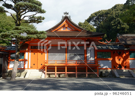 吉田神社　社殿　京都市左京区 96246051