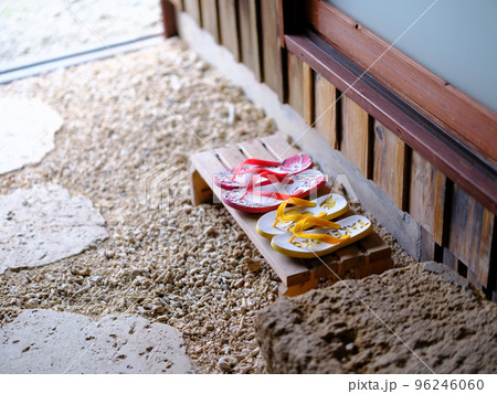 竹富島の町並み 96246060