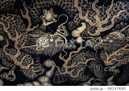 京都　建仁寺の天井画 96247680