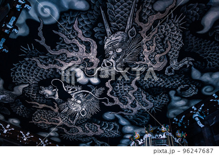 京都　建仁寺の天井画 96247687