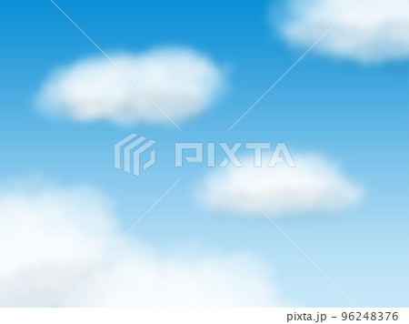 青空＿自然の風景背景素材 96248376