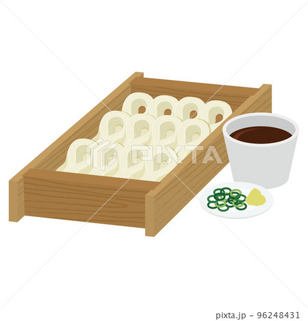 へぎそばのイラスト へぎそばのイラスト 96248431