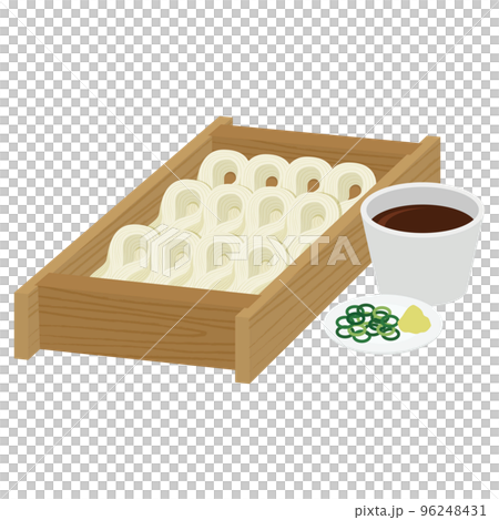 へぎそばのイラスト へぎそばのイラスト 96248431