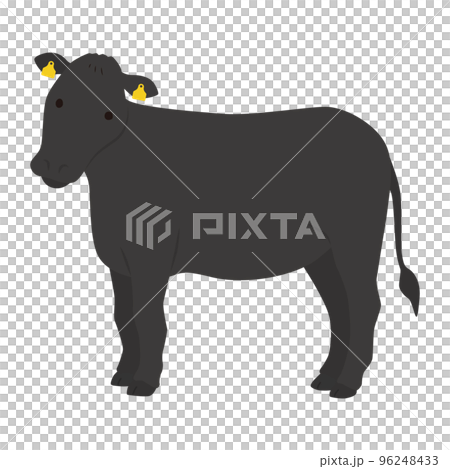 黒毛和牛のイラスト 黒毛和牛のイラスト 96248433