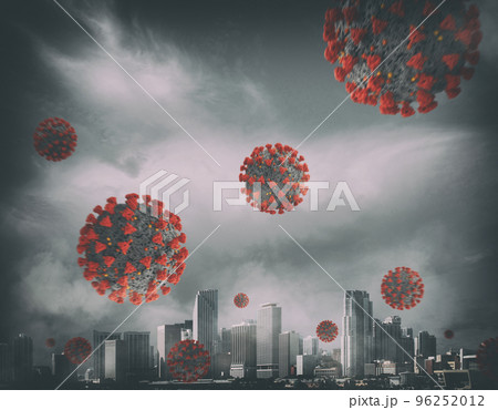 Contagion of the virus that affects the city 96252012