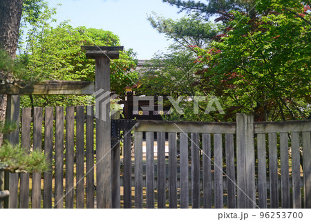 京都大覚寺勅使門-5 96253700