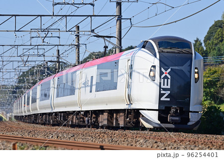 成田線 佐倉ー酒々井 JR東日本 E259系 Ne005編成(鎌倉) 成田エクスプレス NEX 成田線 佐倉ー酒々井 JR東日本 E259系 Ne005編成(鎌倉) 成田エクスプレス NEX 96254401