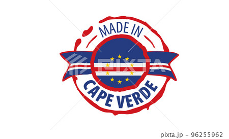 Cape Verde flag, vector illustration on a white background Cape Verde flag, vector illustration on a white background 96255962