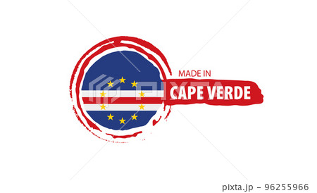 Cape Verde flag, vector illustration on a white background Cape Verde flag, vector illustration on a white background 96255966