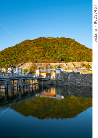 秋の鳥取城跡 鳥取県鳥取市東町 秋の鳥取城跡 鳥取県鳥取市東町 96257467