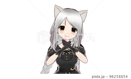 可愛い悪魔の女の子 96258854