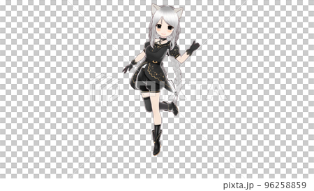 Halloween cosplay pose woman Halloween cosplay pose woman 96258859