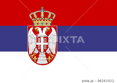 セルビア国旗(S~XL)