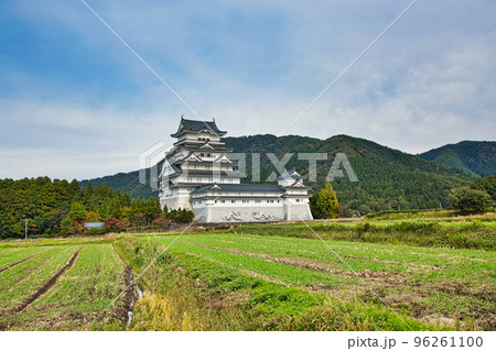 紅葉ー勝山城博物館・勝山大仏 紅葉ー勝山城博物館・勝山大仏 96261100