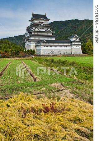 紅葉ー勝山城博物館・勝山大仏 96261101