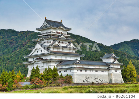 紅葉ー勝山城博物館・勝山大仏 紅葉ー勝山城博物館・勝山大仏 96261104