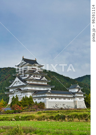 紅葉ー勝山城博物館・勝山大仏 紅葉ー勝山城博物館・勝山大仏 96261114